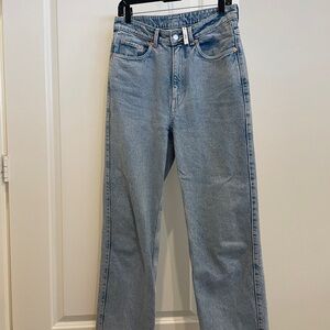 Weekday ROWE super high waisted jeans